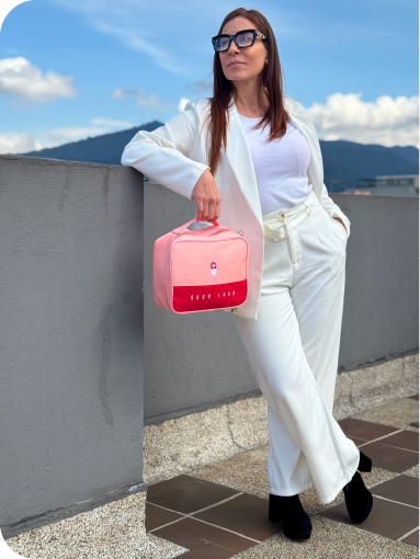 Mujer con kit de PAP